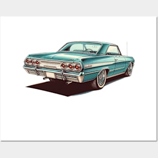 60s Chevrolet Impala Posters and Art